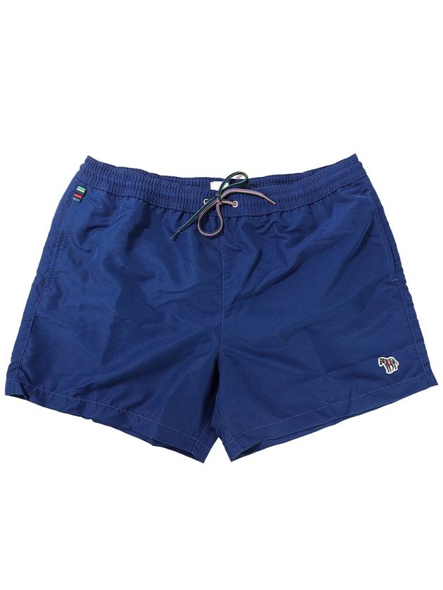 Men's Zebra Logo Swim Shorts Blue - PAUL SMITH - BALAAN 2