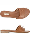 Terence Slide Sandals Slippers Camel Cuban - REPETTO - BALAAN 2