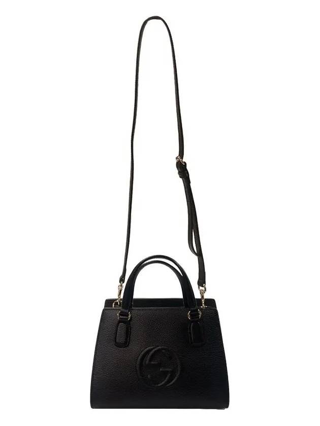 Soho Small Tote Bag Black - GUCCI - BALAAN 4