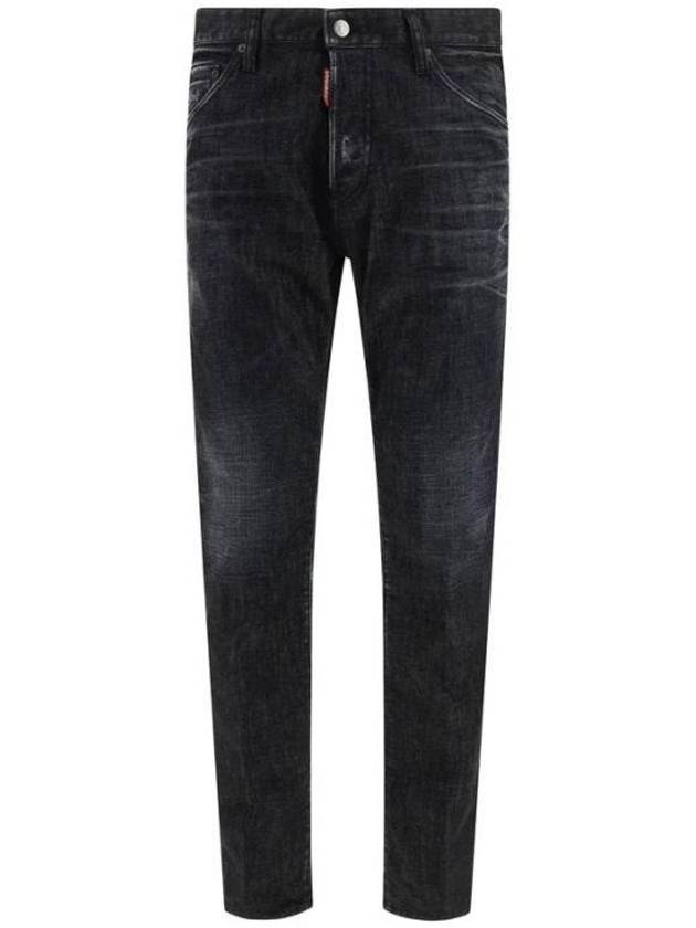 Easy Wash Cool Guy Straight Jeans Black - DSQUARED2 - BALAAN 2