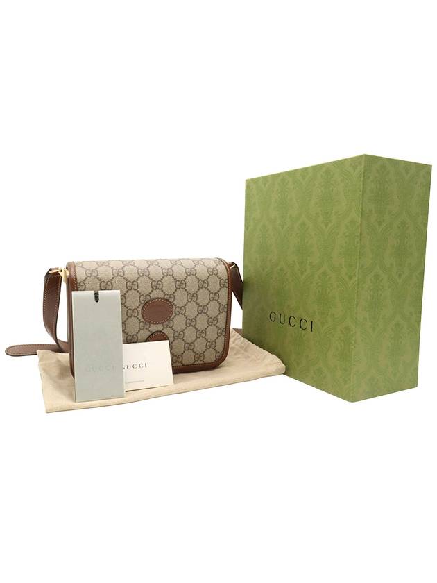 GG Supreme Canvas Interlocking G Soho Mini Shoulder Bag - GUCCI - BALAAN 2