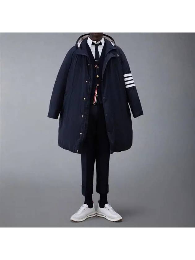 Milano Stitch 4 Bar Cardigan Navy - THOM BROWNE - BALAAN 6