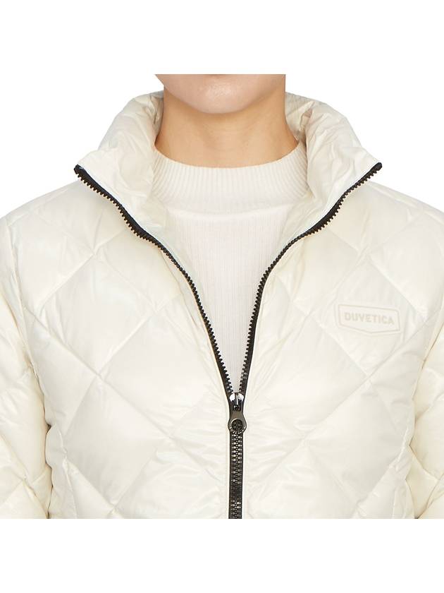 Women s Sora Diamond Quilted Heavy Short Down Jacket VDDJ95435 BGL - DUVETICA - BALAAN 11