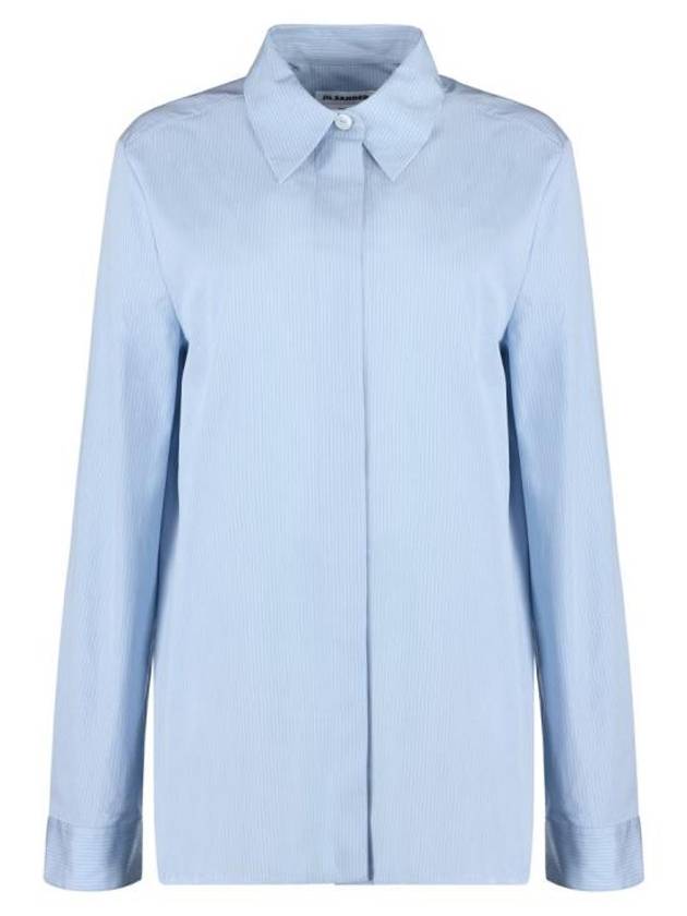 Shirt J05DL0101J45174 494 BLUE - JIL SANDER - BALAAN 1