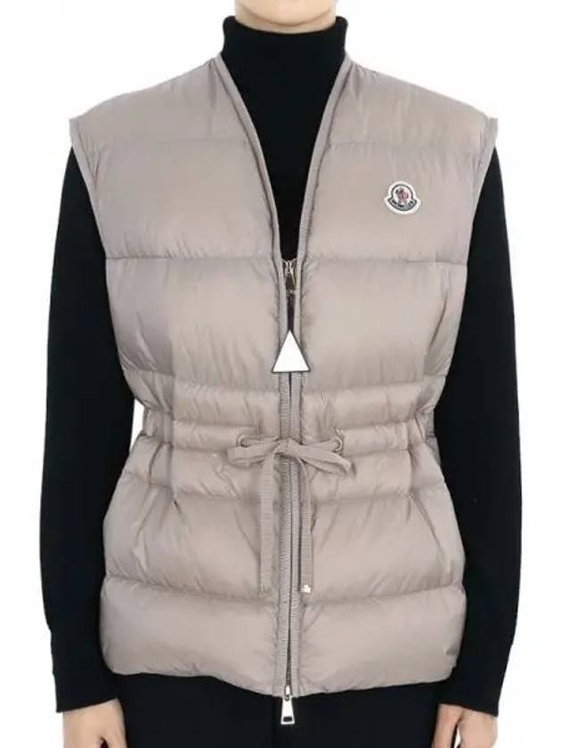 Nai Down Vest Beige - MONCLER - BALAAN 2