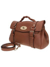 Alexa Medium Heavy Grain Tote Bag Chestnut - MULBERRY - BALAAN 3