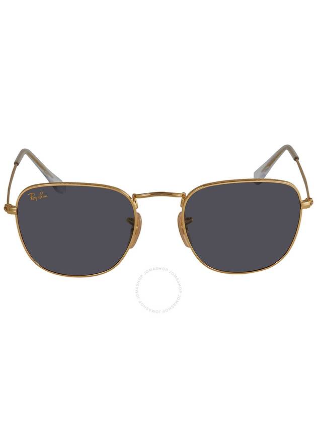 Ray Ban Frank Legend Gold Blue Classic Square Unisex Sunglasses RB3857 9196R5 51 - RAY-BAN - BALAAN 1