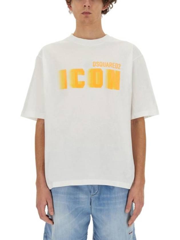 short sleeve t-shirt S79GC0081 S23009969X WHITE - DSQUARED2 - BALAAN 1