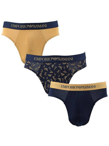 3 pack triangle briefs 111624 3F722 22036 - EMPORIO ARMANI - BALAAN 1