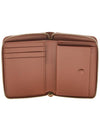 Around Zipper Leather Half Wallet Brown - JIL SANDER - BALAAN 11