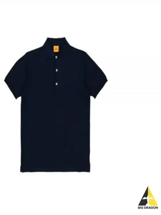 ANDERSENANDERSEN Polo Short PS Navy Blue - ANDERSEN-ANDERSEN - BALAAN 1