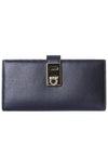 Hug Continental Long Wallet Black - SALVATORE FERRAGAMO - BALAAN 2