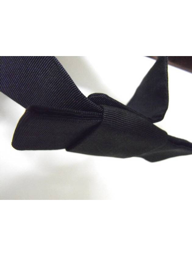 black silk bow tie - GUCCI - BALAAN 5