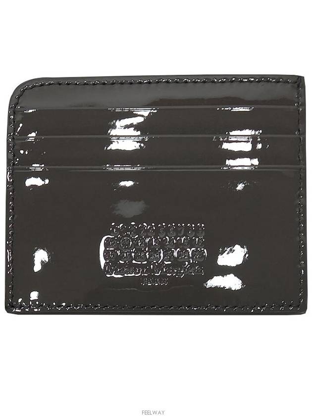 Stitch Logo Patch Card Wallet Grey - MAISON MARGIELA - BALAAN 3