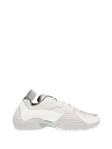 Mesh FalshX Low Top Sneakers White - LANVIN - BALAAN 1