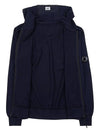 Lens Patch Hooded Jacket Navy - CP COMPANY - BALAAN 10