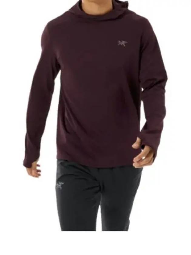 Cormac Heavyweight Hooded Long Sleeve T-Shirt Phantasm - ARC'TERYX - BALAAN 2