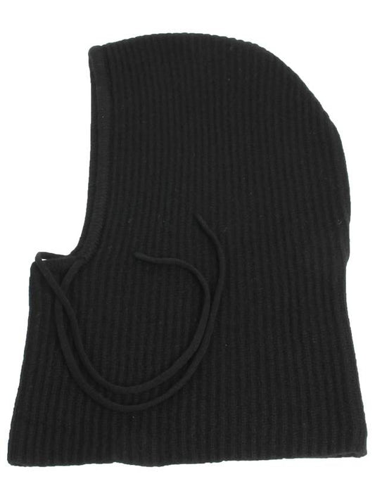 Cashmere Balaclava AA503XXMACA C99 NOIR YVH002bk - YVES SALOMON - BALAAN 1