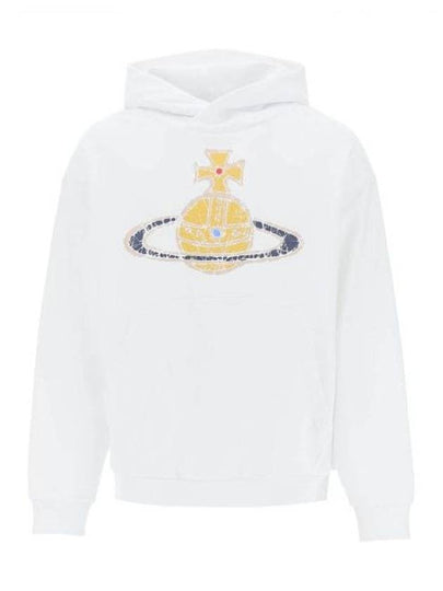 Logo Print Cotton Sweatshirt White - VIVIENNE WESTWOOD - BALAAN 2