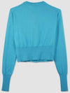 Bea Crop Cardigan Blue - VIVIENNE WESTWOOD - BALAAN 3