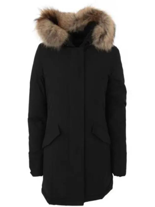 CFWWOU0538FRUT0001 BLK Arctic Raccoon Parka 925879 - WOOLRICH - BALAAN 1