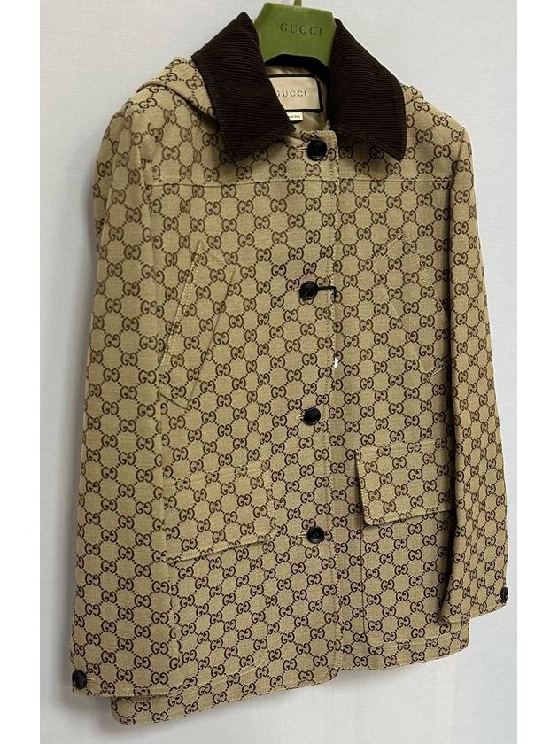 GG cotton blend canvas coat 40 - GUCCI - BALAAN 2