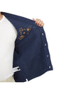 Alex Sphere Intarsia Cardigan Blue - VIVIENNE WESTWOOD - BALAAN 9