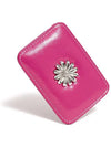 Daisy Slim Mini Transportation Card Wallet Fuchsia Pink - LE MASQUE - BALAAN 2