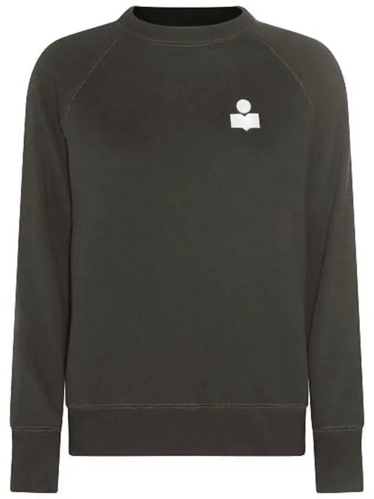 Milla Logo Grunneck Sweatshirt Faded Black - ISABEL MARANT - BALAAN 2