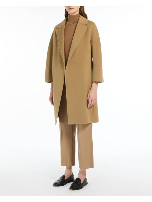 Arona Belted Single Coat Camel - S MAX MARA - BALAAN 4