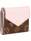 Zoe Monogram Flap Bicycle Wallet Rose Ballerine - LOUIS VUITTON - BALAAN 4