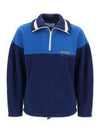 Mameth Fleece Sweatshirt Blue - ISABEL MARANT - BALAAN 2