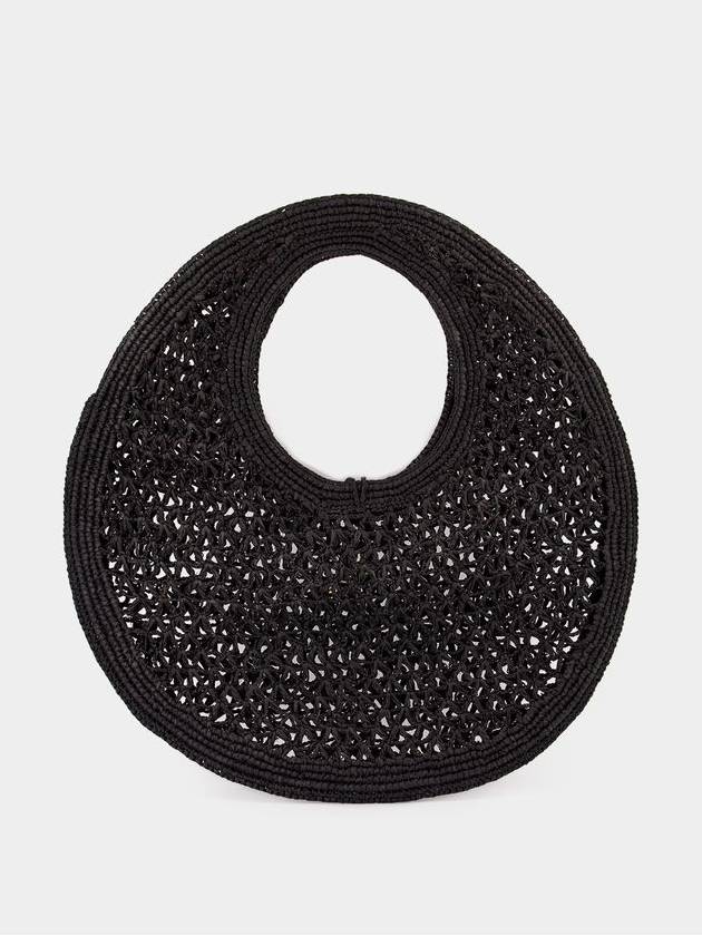 Le Ronde Spiaggia Shoulder Bag Black - JACQUEMUS - BALAAN 4