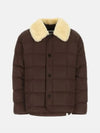 Men's Shearling Down Padded Brown - JIL SANDER - BALAAN 2