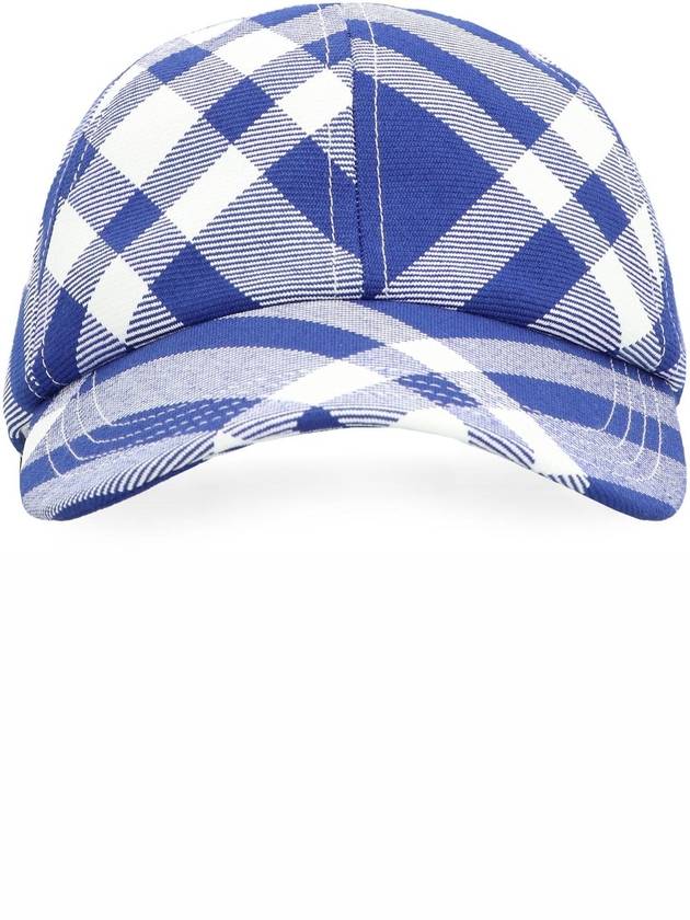 Check Ball Cap Blue - BURBERRY - BALAAN 3