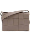 Intrecciato Cassette Cross Bag Dove Gray - BOTTEGA VENETA - 3