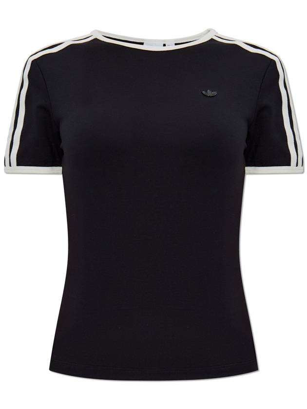 ADIDAS Originals T-shirt With Logo, Women's, Black - ADIDAS ORIGINALS - BALAAN 1