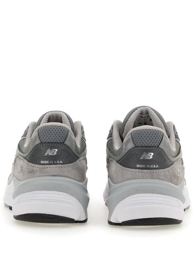 990V6 Castlerock Low-Top Sneakers Grey - NEW BALANCE - BALAAN 5