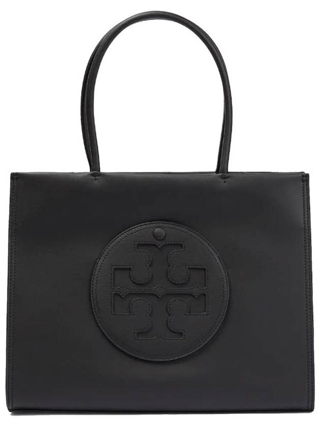 Ella Eco Small Tote Bag Black - TORY BURCH - BALAAN 2