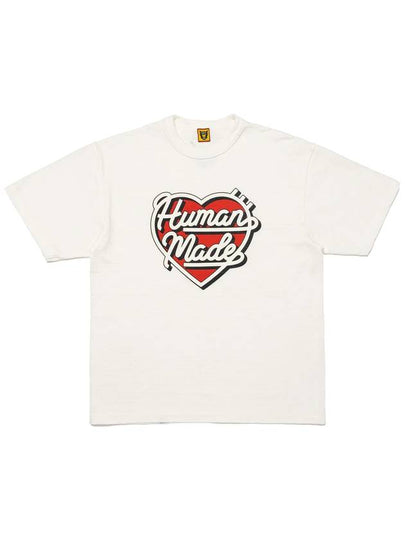 Graphic Short Sleeve T-Shirt White - HUMAN MADE - BALAAN 2