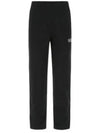 Side Logo Cotton JoGGer Track Pants Black - GANNI - BALAAN 2