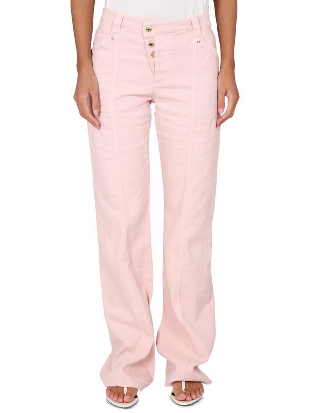 Denim Straight Pants PAD104 DEX160DP222 PINK - TOM FORD - BALAAN 2