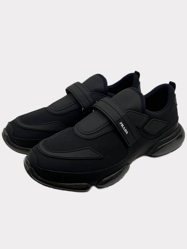 Cloud Burst Low Top Sneakers Black - PRADA - BALAAN 3