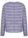 Striped Boat Neck T-Shirt MW3WE401 - P_LABEL - BALAAN 7