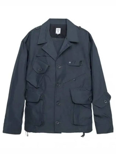 South to West Eight Tenkara Shirt C N Gabardine Charcoal KP771 B Jacket - SOUTH2 WEST8 - BALAAN 1