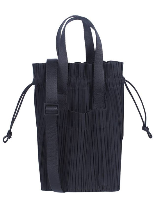 Women s Pleated Please Tote Bag Black AG601 15 - ISSEY MIYAKE - BALAAN 2