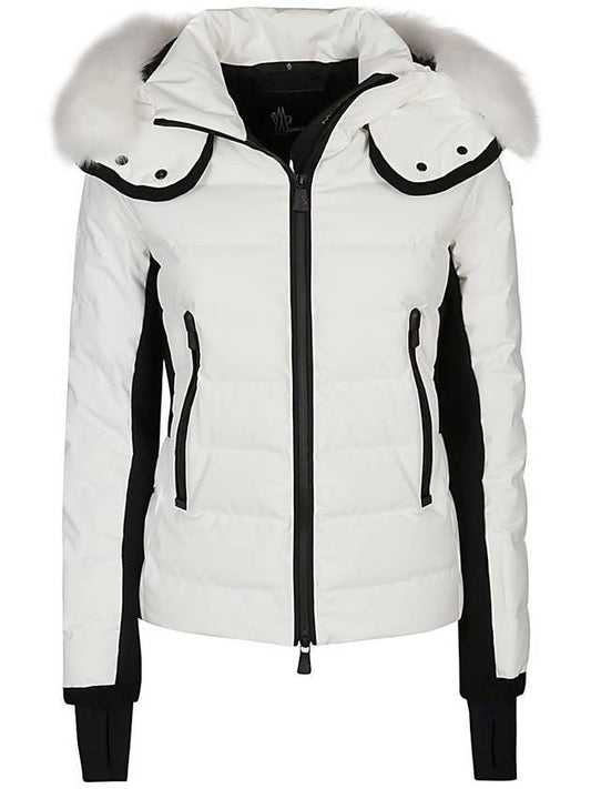 Grenoble Lamura Padding White - MONCLER - BALAAN.