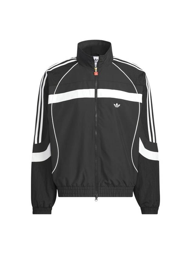 Retro Remix Padded Zip-Up Jacket Black - ADIDAS - BALAAN 1