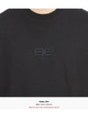 BB Embroidered Logo Short Sleeve T-Shirt Black - BALENCIAGA - BALAAN 9