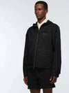 Triangle Logo Re-Nylon Bomber Jacket Black - PRADA - BALAAN 3